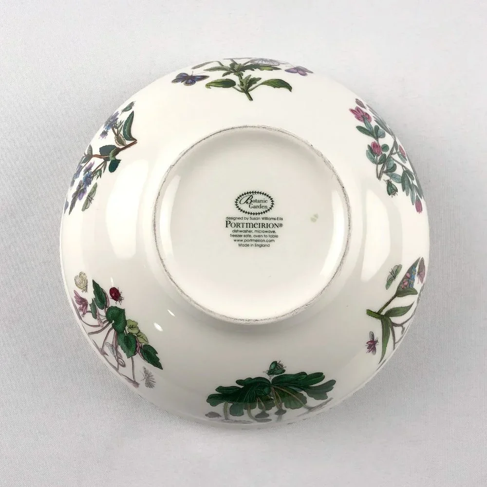 Portmeirion Botanic Garden Salad Bowl 8" - Picture 3 of 12
